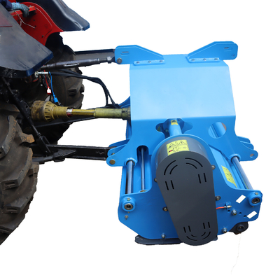 Dual Heavy Duty Compact Tractor Flail Mower Mulcher With Gasoline Engine