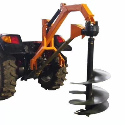 Tractor Fencing Hydraulic Post Hole Digger 132kg 100*100mm Boom
