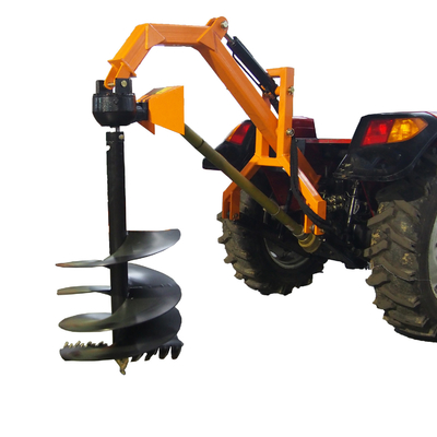 Tractor Fencing Hydraulic Post Hole Digger 132kg 100*100mm Boom