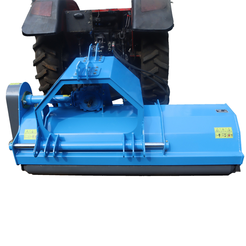 Dual Heavy Duty Compact Tractor Flail Mower Mulcher With Gasoline Engine